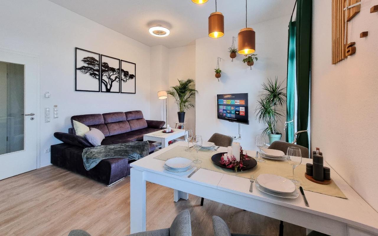 Wiluka Penthouse Mit Grosser Dachterasse Nachhaltig Eingerichtet Netflix Limburg an der Lahn Luaran gambar