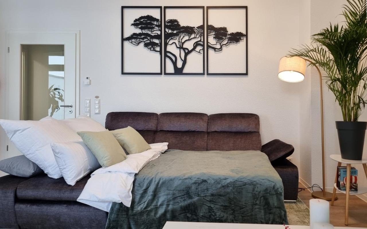 Wiluka Penthouse Mit Grosser Dachterasse Nachhaltig Eingerichtet Netflix Limburg an der Lahn Luaran gambar
